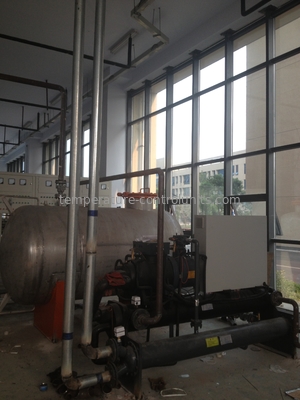 AODE Low Temp Water Cooled Screw Chiller 114KW For Injection Machinery